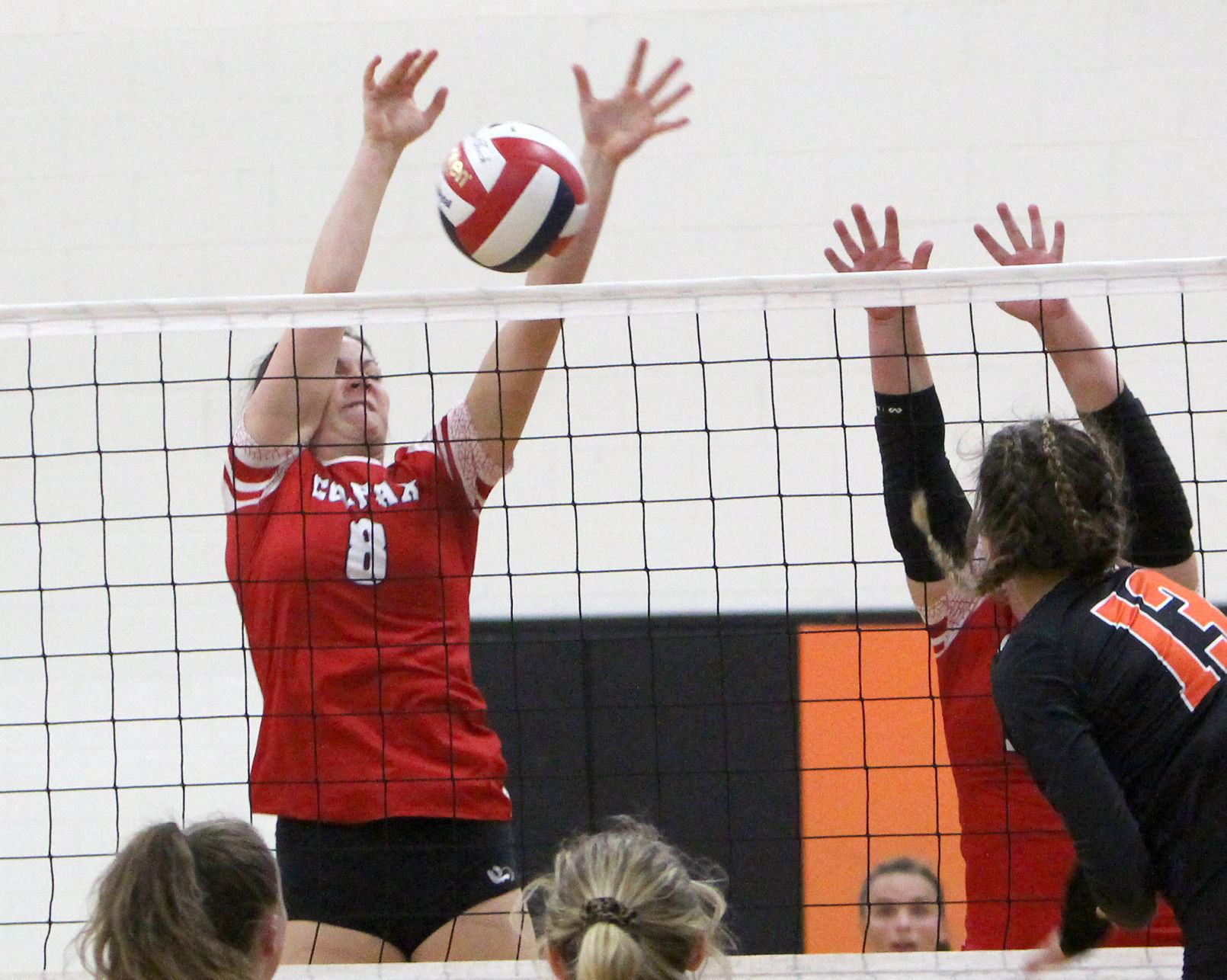 Colfax at Bloomer volleyball 10-8-19